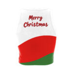 Christmas clothing sleeveless off shoulder short vest for women - Image 2